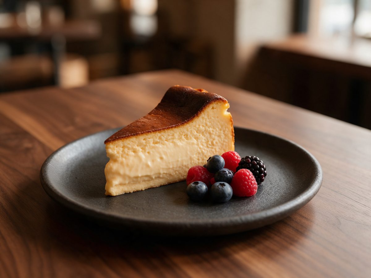 Basque cheesecake